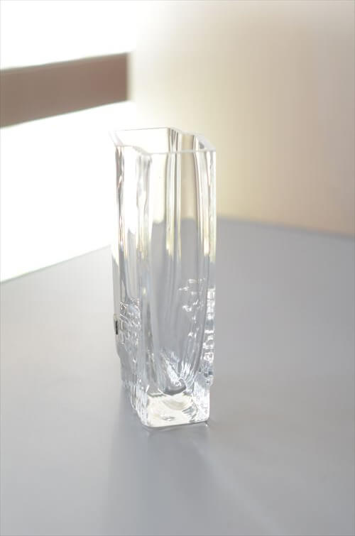 フィンランド製 Iittala Sointu ガラスの花瓶 Tapio Wirkkala イッタラ ソインツ フラワーベース 北欧 ヴィンテージ