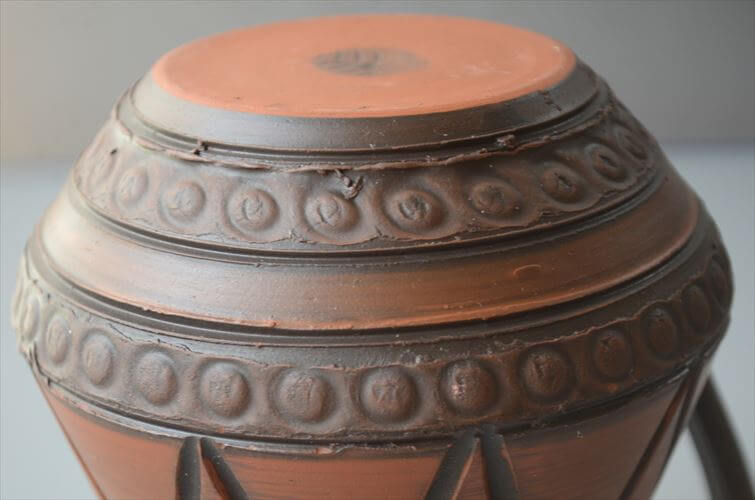 西ドイツ製 ヴィンテージ 陶器の花瓶 Art pottery 花器 一輪挿し ミッドセンチュリー期 フラワーベース ヴィンテージ_260730