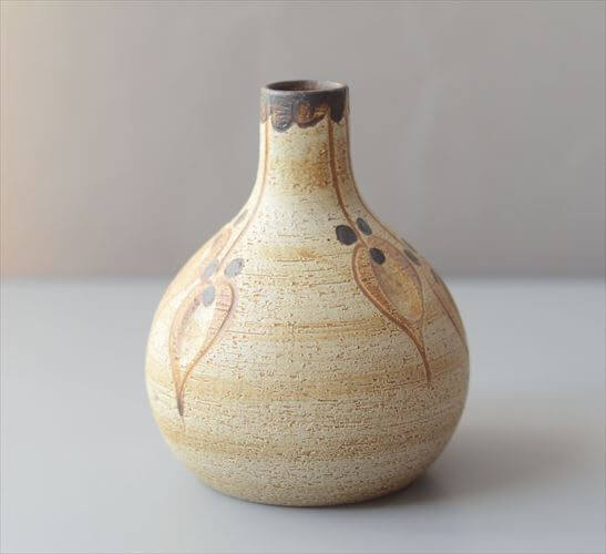 西ドイツ製 Sgrafo ヴィンテージ 陶器の花瓶 Art pottery Peter Muller スグラフォ 花器 一輪挿し ミッドセンチュリー期 フラワーベース ヴィンテージ_260730