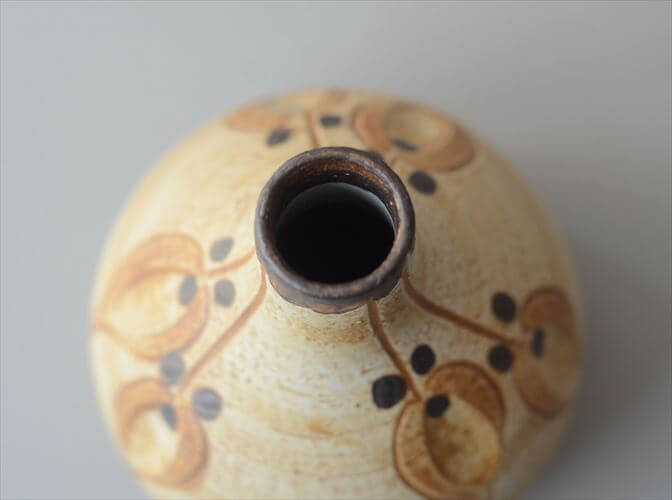 西ドイツ製 Sgrafo ヴィンテージ 陶器の花瓶 Art pottery Peter Muller スグラフォ 花器 一輪挿し ミッドセンチュリー期 フラワーベース ヴィンテージ_260730