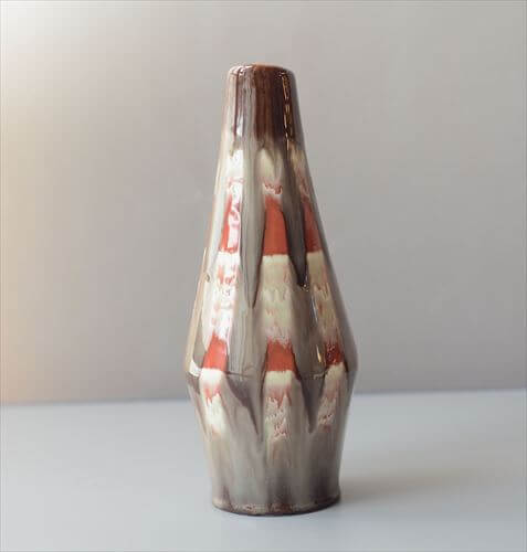 ドイツ製 ヴィンテージ Scheurich Fat Lava Vase 花瓶 花器 ファットラバー ミッドセンチュリー期 フラワーベース アンティーク_260730