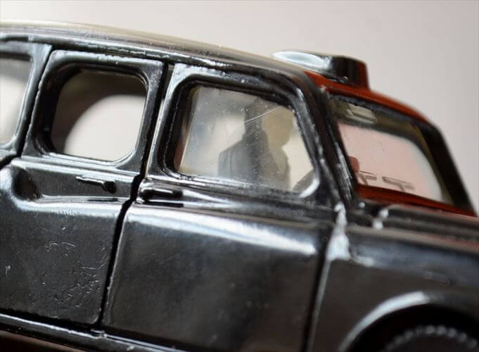 イングランド製 ヴィンテージ Dinky Toys AUSTIN TAXI ディンキートイズ オースチンタクシー ミニカー アンティーク