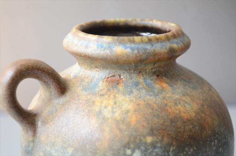 ドイツ製 Dumler&Breiden FatLava 陶器の花瓶 ファットラバー 一輪挿し ミッドセンチュリー期 フラワーベース ヴィンテージ_260805