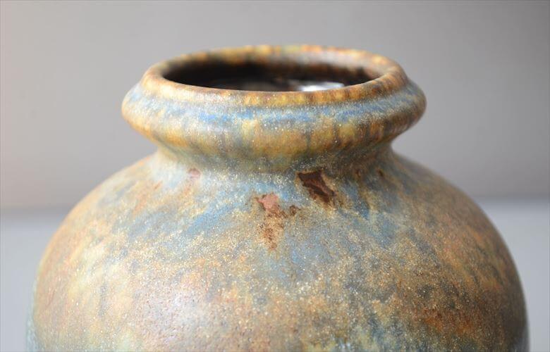 ドイツ製 Dumler&Breiden FatLava 陶器の花瓶 ファットラバー 一輪挿し ミッドセンチュリー期 フラワーベース ヴィンテージ_260805
