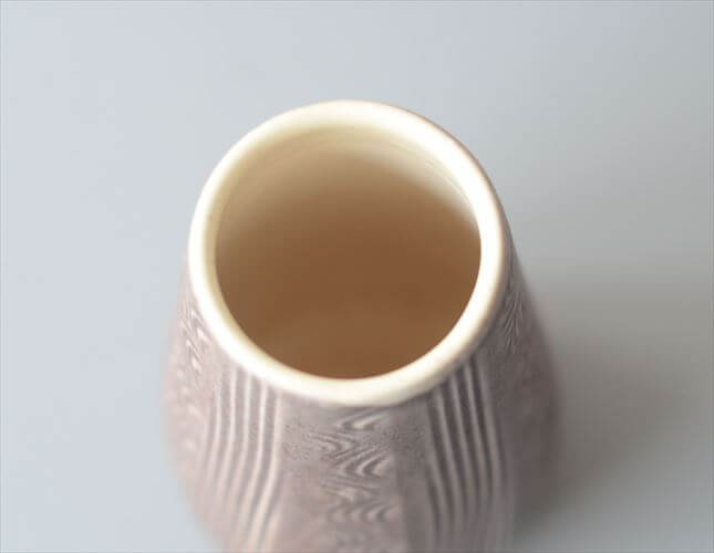 ドイツから ヴィンテージ 陶器の花瓶 Art pottery 花器 一輪挿し ミッドセンチュリー期 フラワーベース_260805