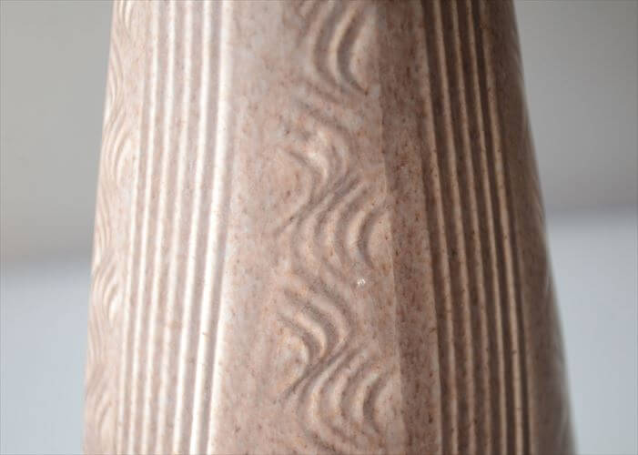 ドイツから ヴィンテージ 陶器の花瓶 Art pottery 花器 一輪挿し ミッドセンチュリー期 フラワーベース_260805