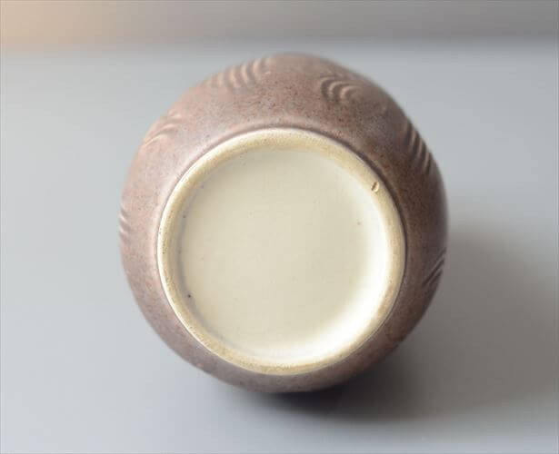 ドイツから ヴィンテージ 陶器の花瓶 Art pottery 花器 一輪挿し ミッドセンチュリー期 フラワーベース_260805