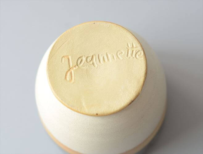 ドイツから ハンドメイド 陶器の花瓶 鉢 フラワーポット Art pottery Jeannette 花器 一輪挿し フラワーベース_260805