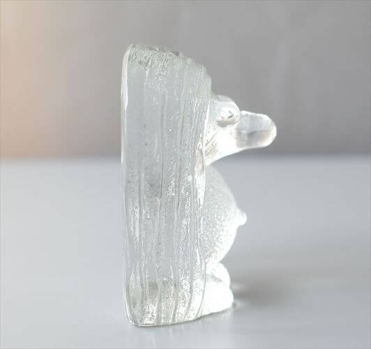 スウェーデン製 Bergdala Glasbruk かわいいガラスのトロール オブジェ ベルグダラ 北欧 アンティーク ヴィンテージ_260917