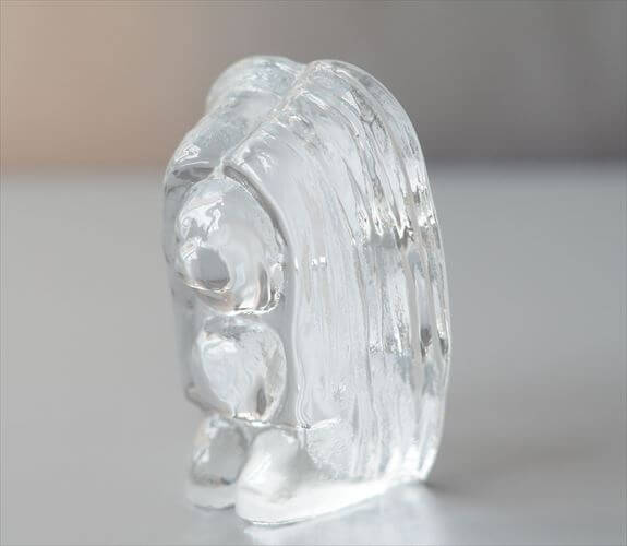 スウェーデン製 Bergdala Glasbruk かわいいガラスのトロール オブジェ ベルグダラ 北欧 アンティーク ヴィンテージ_260917