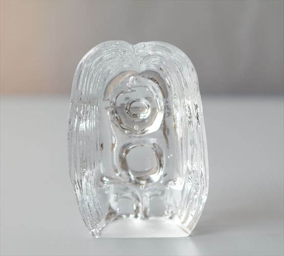 スウェーデン製 Bergdala Glasbruk かわいいガラスのトロール オブジェ ベルグダラ 北欧 アンティーク ヴィンテージ_260917