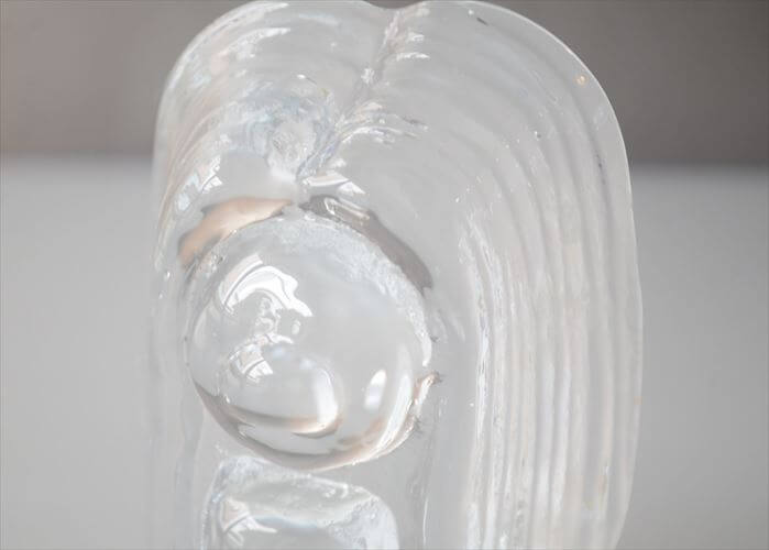 スウェーデン製 Bergdala Glasbruk かわいいガラスのトロール オブジェ ベルグダラ 北欧 アンティーク ヴィンテージ_260917