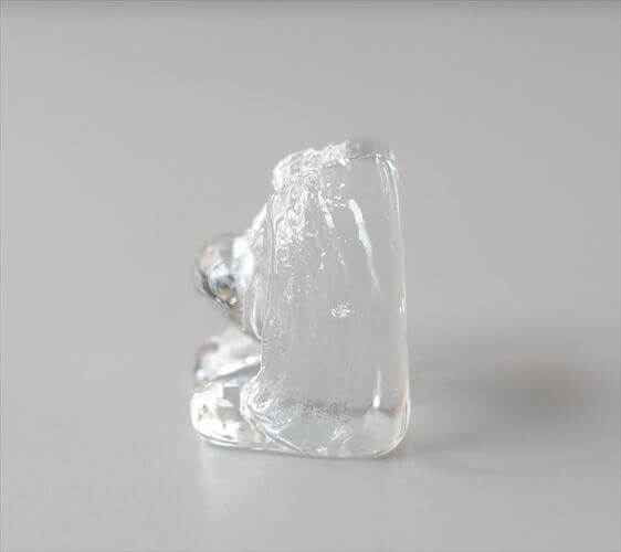 スウェーデン製 Bergdala Glasbruk 小さなかわいいガラスのトロール オブジェ ベルグダラ 北欧 アンティーク ヴィンテージ_260917