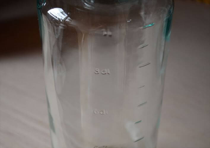 フィンランド製 Riihimaen Lasi ガラスジャー 1L 保存瓶 リーヒマエンラシ Ole Palsby クリア 北欧 アンティーク ヴィンテージ_261001
