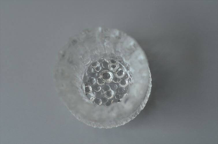 フィンランド製 Iittala Ultima Thule ガラス キャンドルホルダー イッタラ ウルティマツーレ ポット 北欧 ヴィンテージ