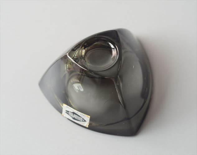 フィンランド製 NUUTAJARVI Bulles Eye ガラス トレー ボウル Kaj Franck カイ・フランク ヌータヤルヴィ 北欧 ガラス アンティーク_261009