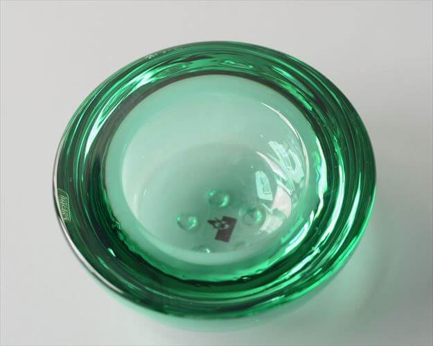 iittala イッタラ Ballo ガラス キャンドルホルダー グリーン バロ トレー 小物入れ Annaleena Hakatie 北欧 フィンランド ヴィンテージ_261009