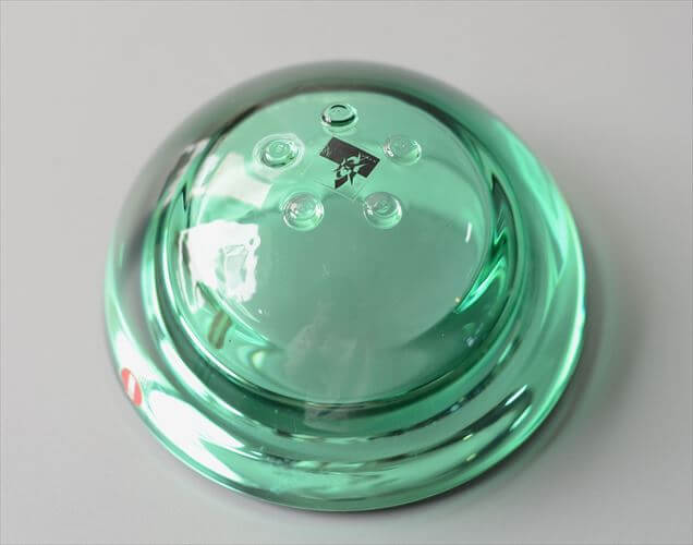 iittala イッタラ Ballo ガラス キャンドルホルダー グリーン バロ トレー 小物入れ Annaleena Hakatie 北欧 フィンランド ヴィンテージ_261009