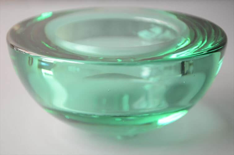 iittala イッタラ Ballo ガラス キャンドルホルダー グリーン バロ トレー 小物入れ Annaleena Hakatie 北欧 フィンランド ヴィンテージ_261009