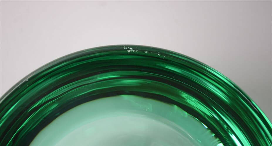 iittala イッタラ Ballo ガラス キャンドルホルダー グリーン バロ トレー 小物入れ Annaleena Hakatie 北欧 フィンランド ヴィンテージ_261009