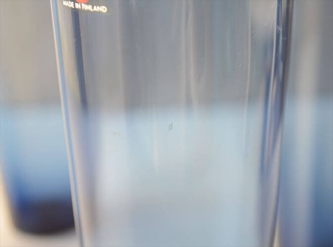 フィンランド製 iittala i-lineシリーズ ガラス タンブラー vase フラワーベース イッタラ 2204 Timo Sarpaneva 北欧 ヴィンテージ_261014