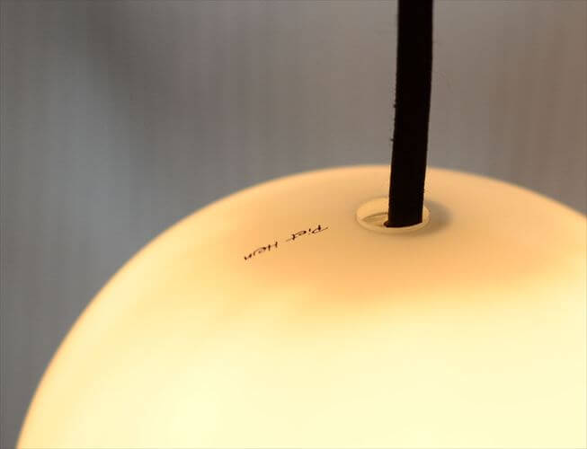 デンマーク製 Piet Hein SuperEgg ペンダントライト ピートハイン Large ガラス 北欧 ランプ 照明 ヴィンテージ アンティーク