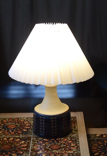 デンマーク製 SOHOLM デスクランプ シェード付き スーホルム ストーンウェア 北欧 照明 テーブル 卓上 ライト アンティーク