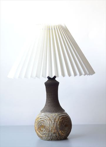 デンマーク製 Jeti Keramik Chris Haslev デスクランプ 北欧 照明 テーブル ライト ストーンウェア ヴィンテージ アンティーク