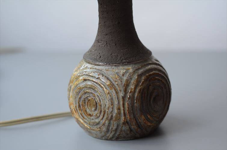 デンマーク製 Jeti Keramik Chris Haslev デスクランプ 北欧 照明 テーブル ライト ストーンウェア ヴィンテージ アンティーク