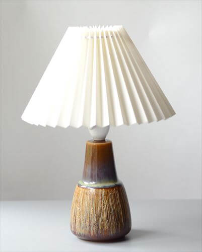 デンマーク製 SOHOLM デスクランプ シェード付き Svend Jensen スーホルム ストーンウェア 北欧 照明 テーブル ライト アンティーク