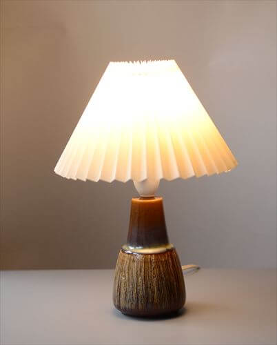 デンマーク製 SOHOLM デスクランプ シェード付き Svend Jensen スーホルム ストーンウェア 北欧 照明 テーブル ライト アンティーク