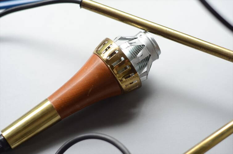 ドイツ製 1960年代頃の6灯カスケードランプ シャンデリア ミッドセンチュリー ヴィンテージ 天井照明 ガラスシェード アンティーク