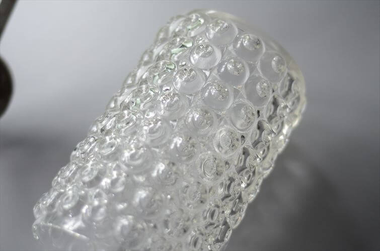 ドイツ製 1960年代頃の6灯ガラスシャンデリア ミッドセンチュリー ヴィンテージ 天井照明 ライト ランプ アンティーク