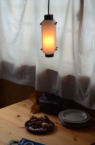 1960年代 デンマーク製 コパーｘブラックスチール ペンダントライト 北欧 ヴィンテージ 照明 天井 ランプ アンティーク