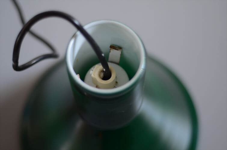 デンマーク製 Holmegaard P&T Pendel ペンダントライト グリーンガラス ホルムガード 北欧 ランプ 照明 ヴィンテージ