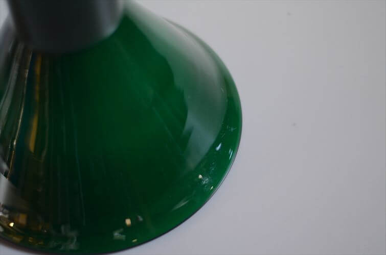 デンマーク製 Holmegaard P&T Pendel ペンダントライト グリーンガラス ホルムガード 北欧 ランプ 照明 ヴィンテージ