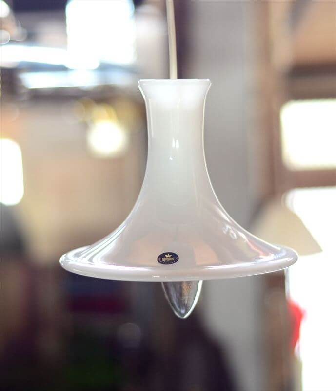 デンマーク製 Royal Copenhagen Mandarin ペンダントライト Mini Holmegaard  ガラス 北欧 ランプ 照明 ヴィンテージ アンティーク