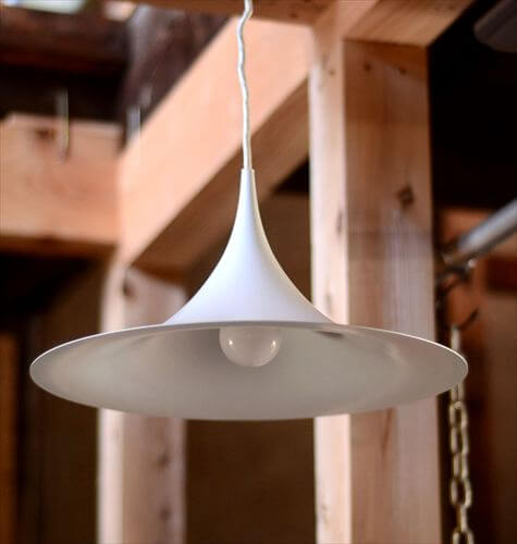 デンマーク製 HORN SEMI ペンダントライト 径38cm 北欧 Claus Bonderup Torsten Thorup ヴィンテージ 照明 ランプ