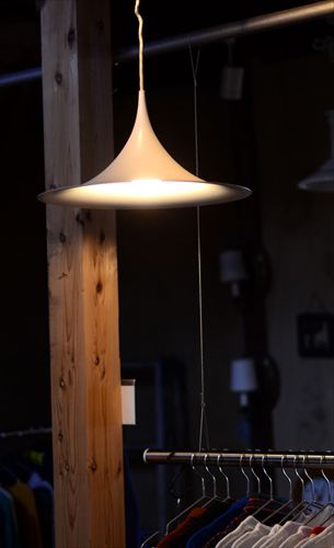 デンマーク製 HORN SEMI ペンダントライト 径38cm 北欧 Claus Bonderup Torsten Thorup ヴィンテージ 照明 ランプ