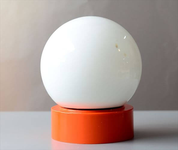 1960-70年代 オランダのボールガラス ウォールランプ デスクランプ ミッドセンチュリー 卓上 壁付け 照明 ヴィンテージ