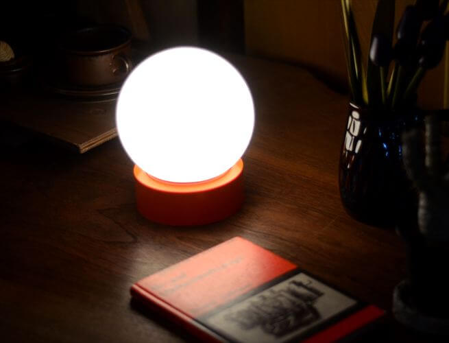 1960-70年代 オランダのボールガラス ウォールランプ デスクランプ ミッドセンチュリー 卓上 壁付け 照明 ヴィンテージ