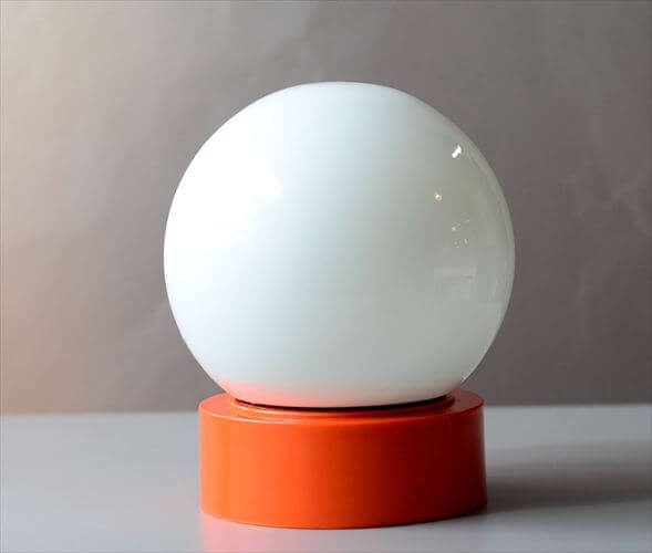 1960-70年代 オランダのボールガラス ウォールランプ デスクランプ ミッドセンチュリー 卓上 壁付け 照明 ヴィンテージ