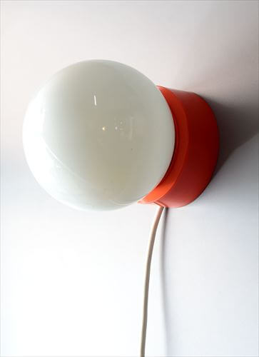 1960-70年代 オランダのボールガラス ウォールランプ デスクランプ ミッドセンチュリー 卓上 壁付け 照明 ヴィンテージ