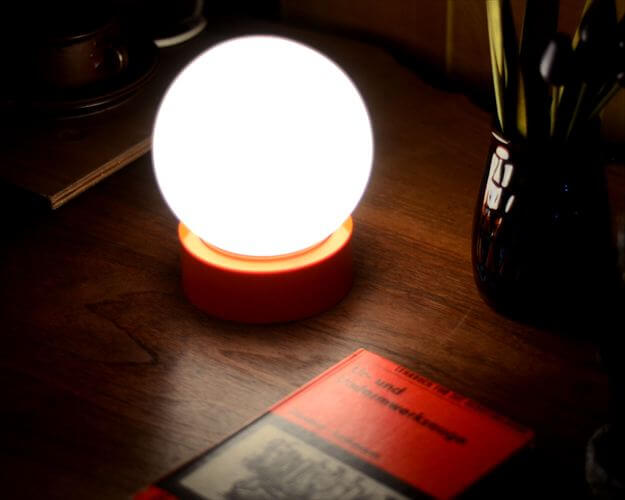 1960-70年代 オランダのボールガラス ウォールランプ デスクランプ ミッドセンチュリー 卓上 壁付け 照明 ヴィンテージ