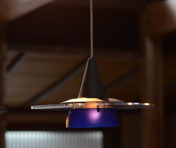 デンマーク製 DesignLight Satellite ペンダントライト 北欧 スペースエイジ ヴィンテージ 天井照明 ランプ アンティーク