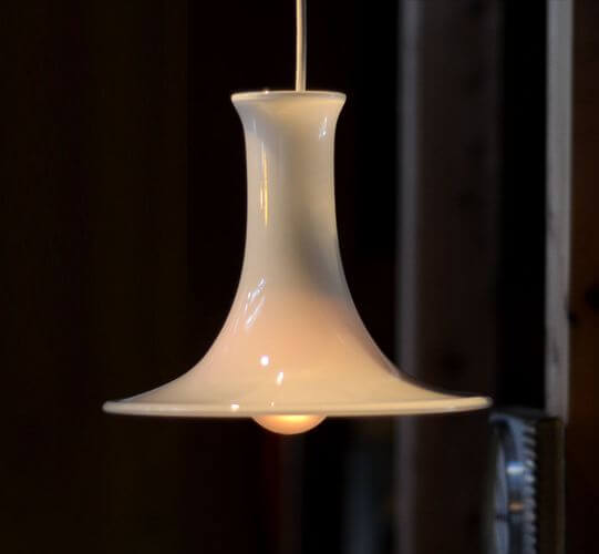 デンマーク製 Royal Copenhagen Mandarin ペンダントライト Midサイズ Holmegaard ガラス 北欧 ランプ 照明 ヴィンテージ