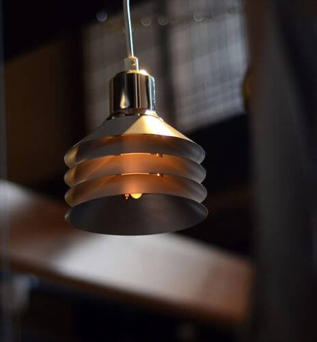 デンマーク製 Design Light SIAM 4レイヤー ペンダントライト パープルピンク 北欧 ヴィンテージ 天井照明 ランプ