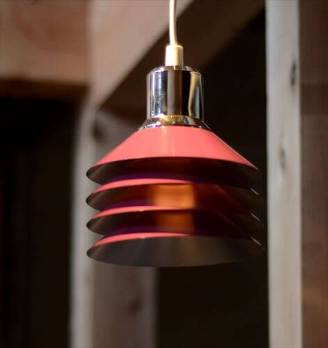 デンマーク製 Design Light SIAM 4レイヤー ペンダントライト ホワイト 北欧 ヴィンテージ 天井照明 ランプ
