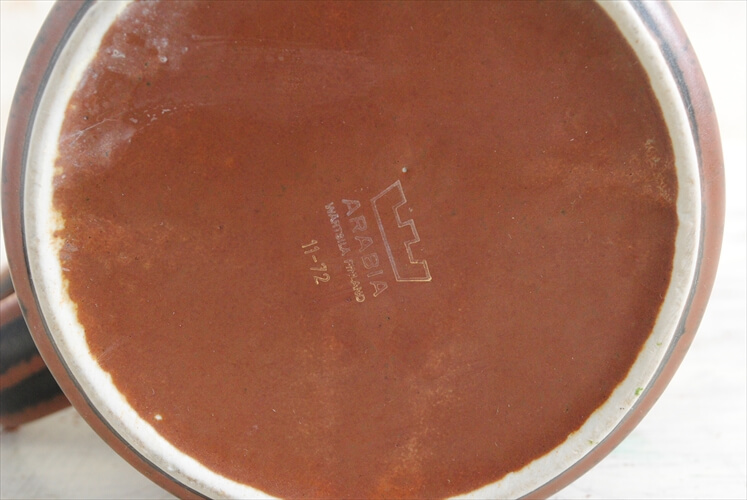 ARABIA アラビア ルスカ コーヒーポット Ruska 北欧食器 フィンランド ジャグ 陶器 北欧 ヴィンテージ アンティーク