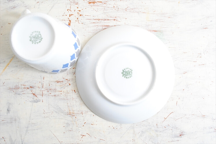 デンマーク製 Lyngby Porcelain Dan-ild 66 カップ＆ソーサー リュンビューポーセリン 陶磁器 北欧食器 ヴィンテージ アンティーク